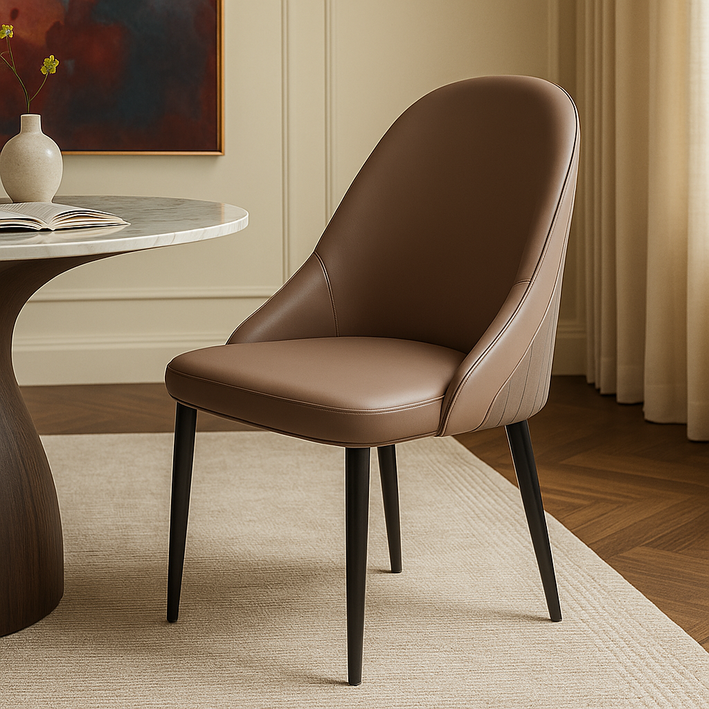 Mocha Crest Dining Chair