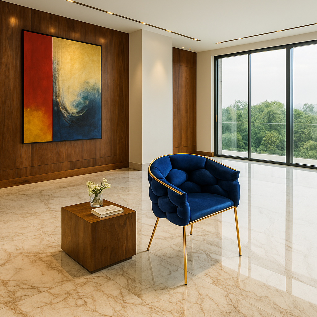 Midnight Cloudform Accent Chair