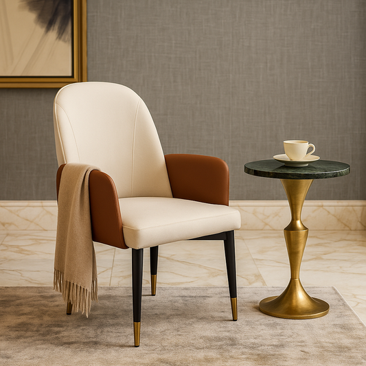 Ivory Terra Designer Dining Chair