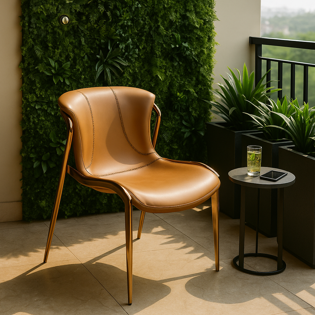 Emerald Curve Chair