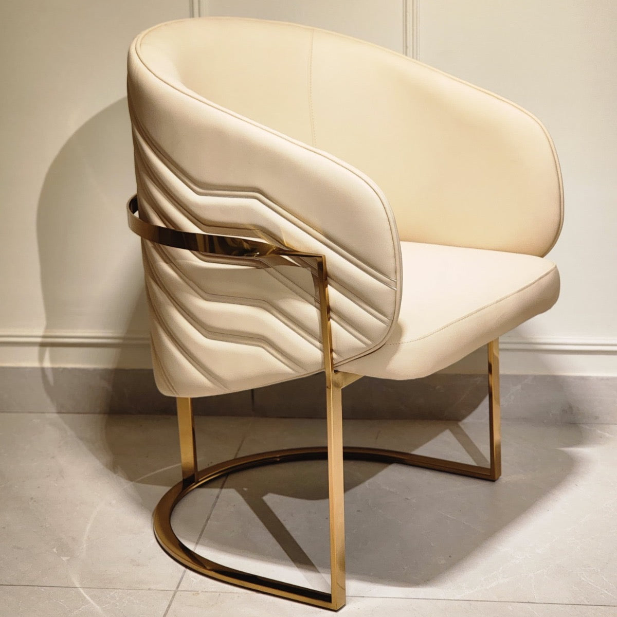 Elysian Arc Accent Chair