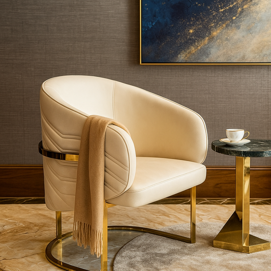 Elysian Arc Accent Chair