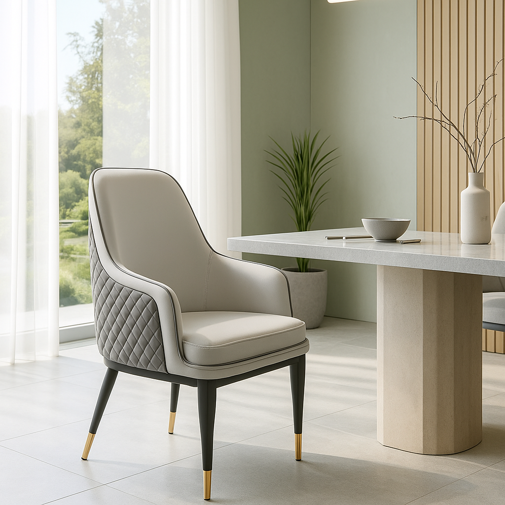 Celeste Pearl Designer Dinning Chair