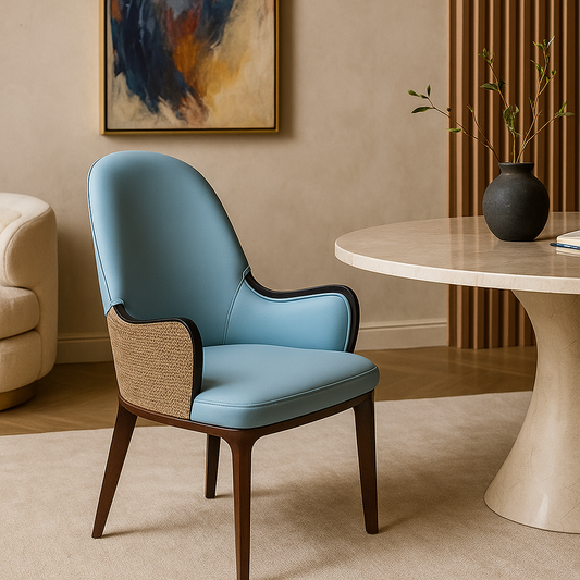 Celeste Weave Designer Dining Chair