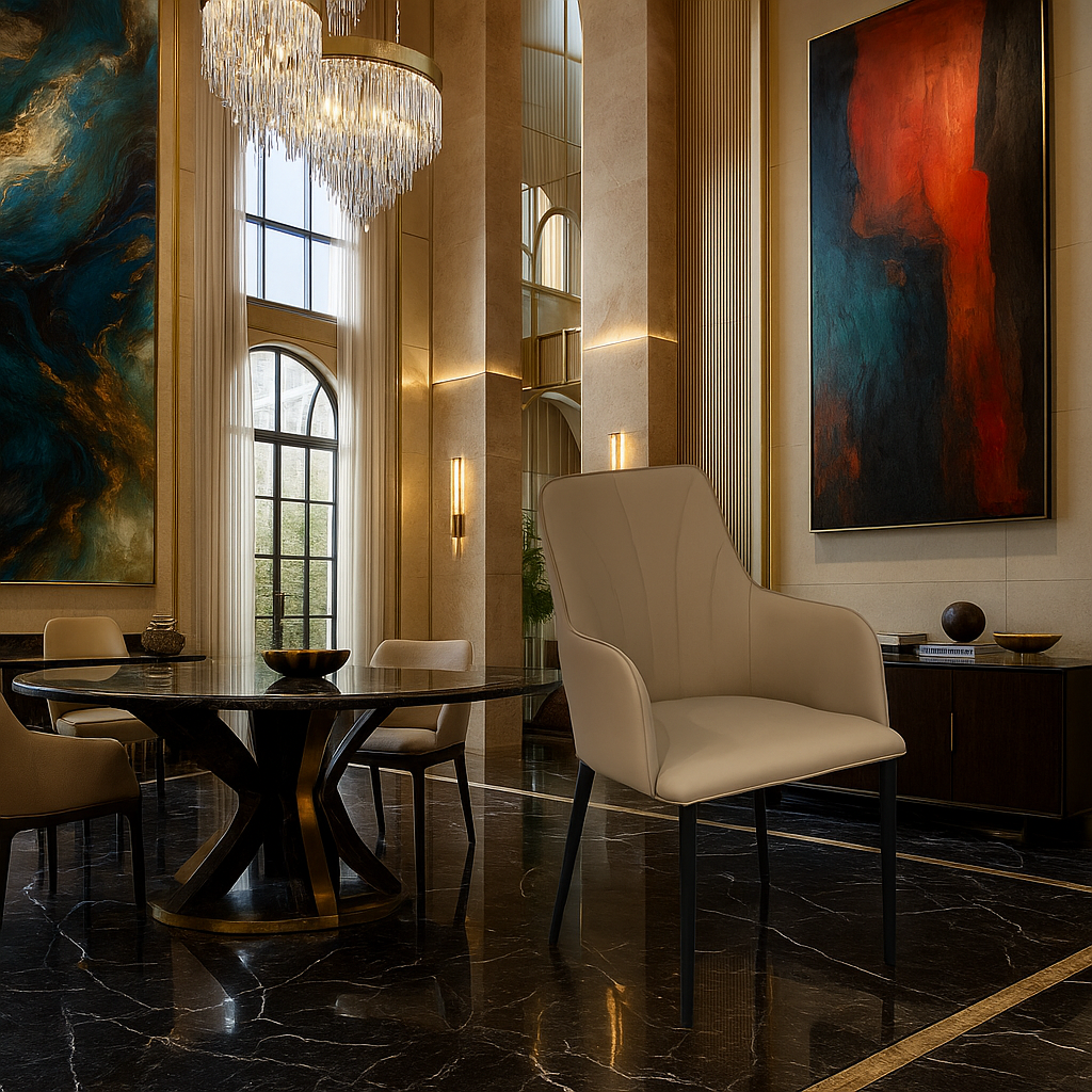 Dorian Smoke Dining Chair
