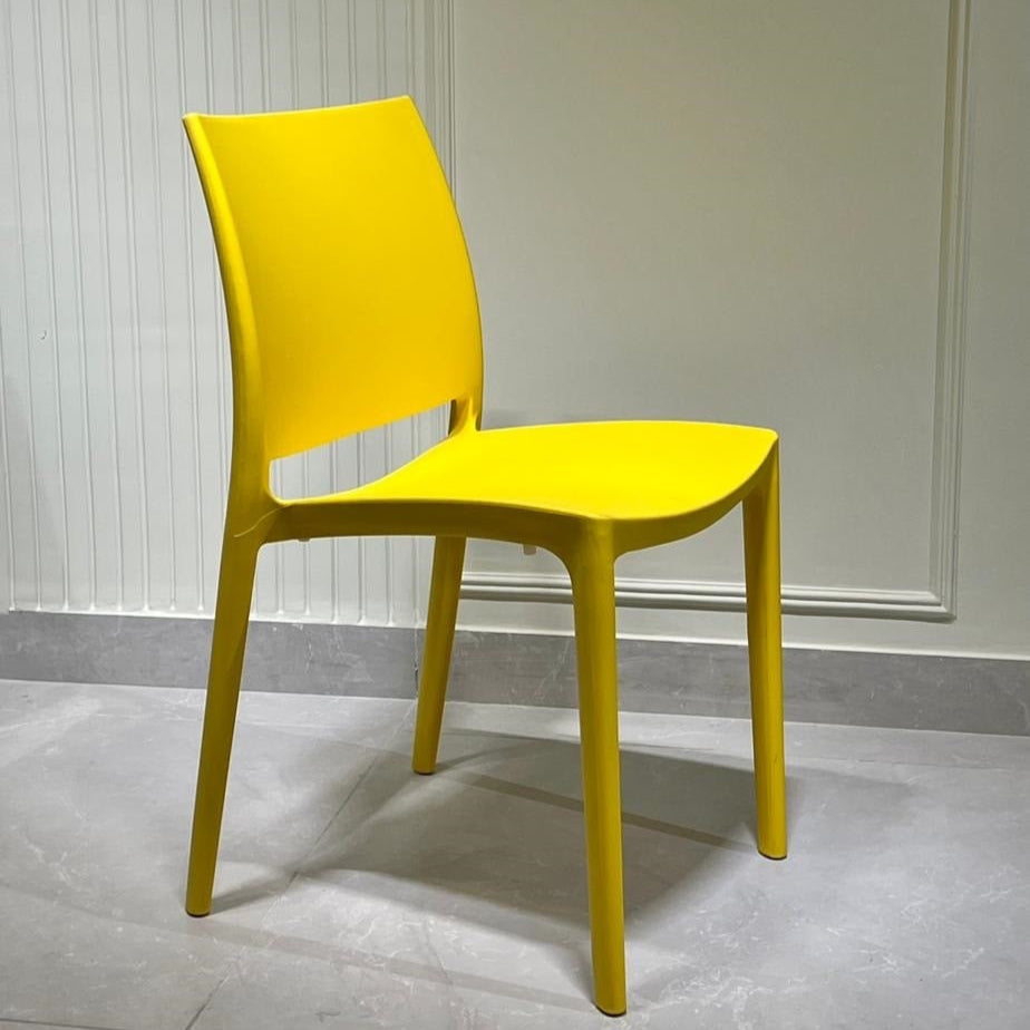 Solara Yellow Accent Chair