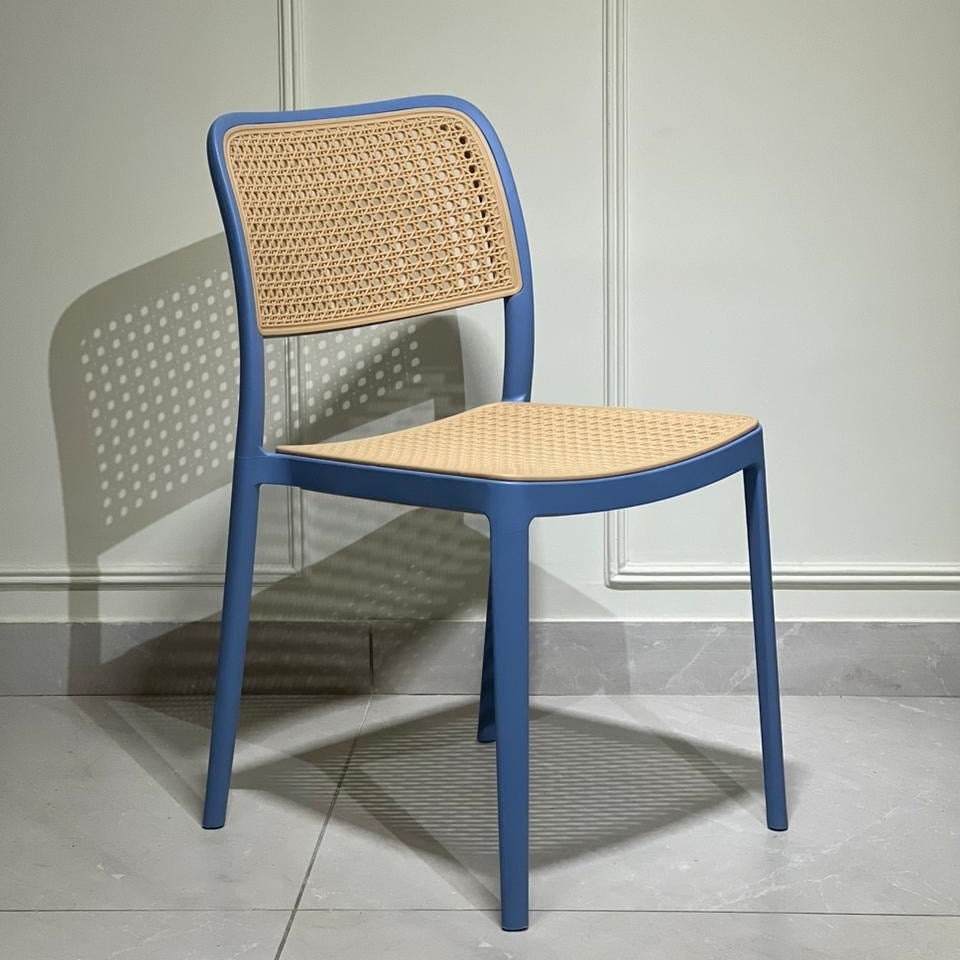 Ivory Weave Accent Chair