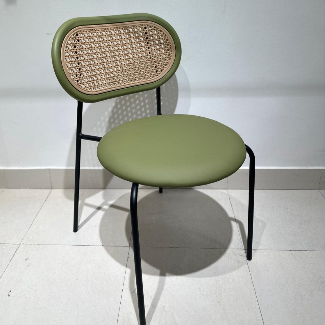 Siena Cane-Back Accent Chair