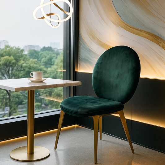 Emerald Palm Dining Chair