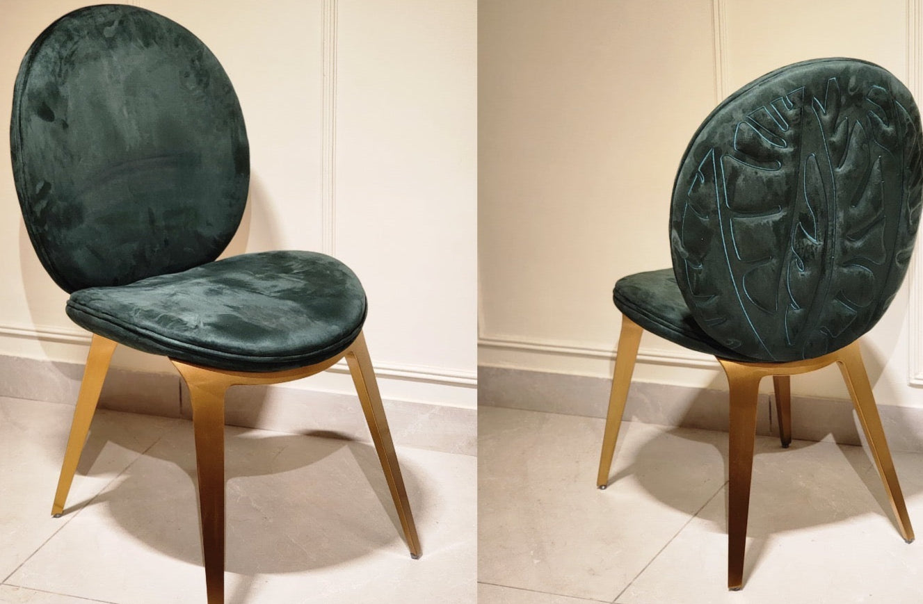 Emerald Palm Dining Chair