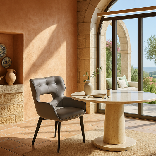 Luna Arch Designer Dining Chair