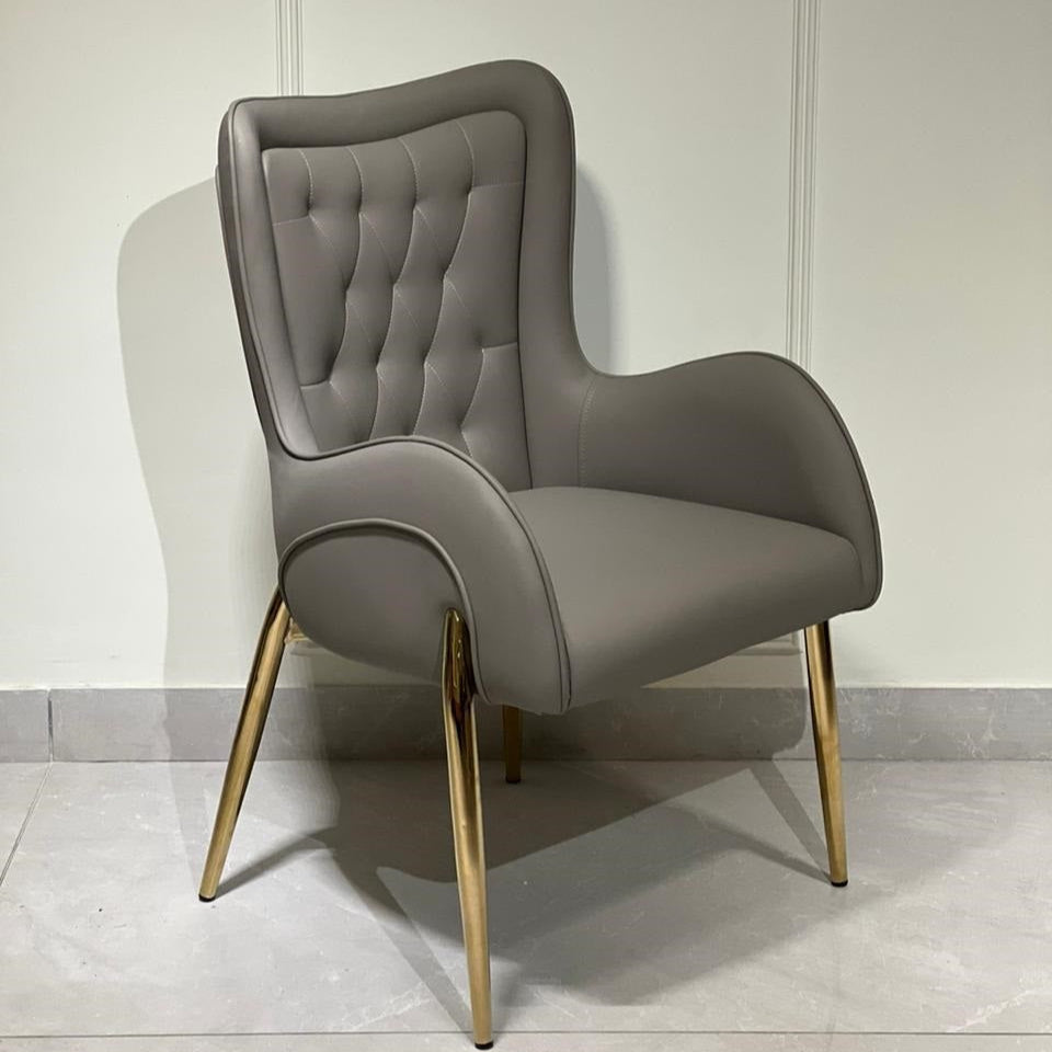 Regal Crest Grey Wingback Chair