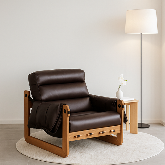 Valdino Timber Luxe Leisure Lounge Chair