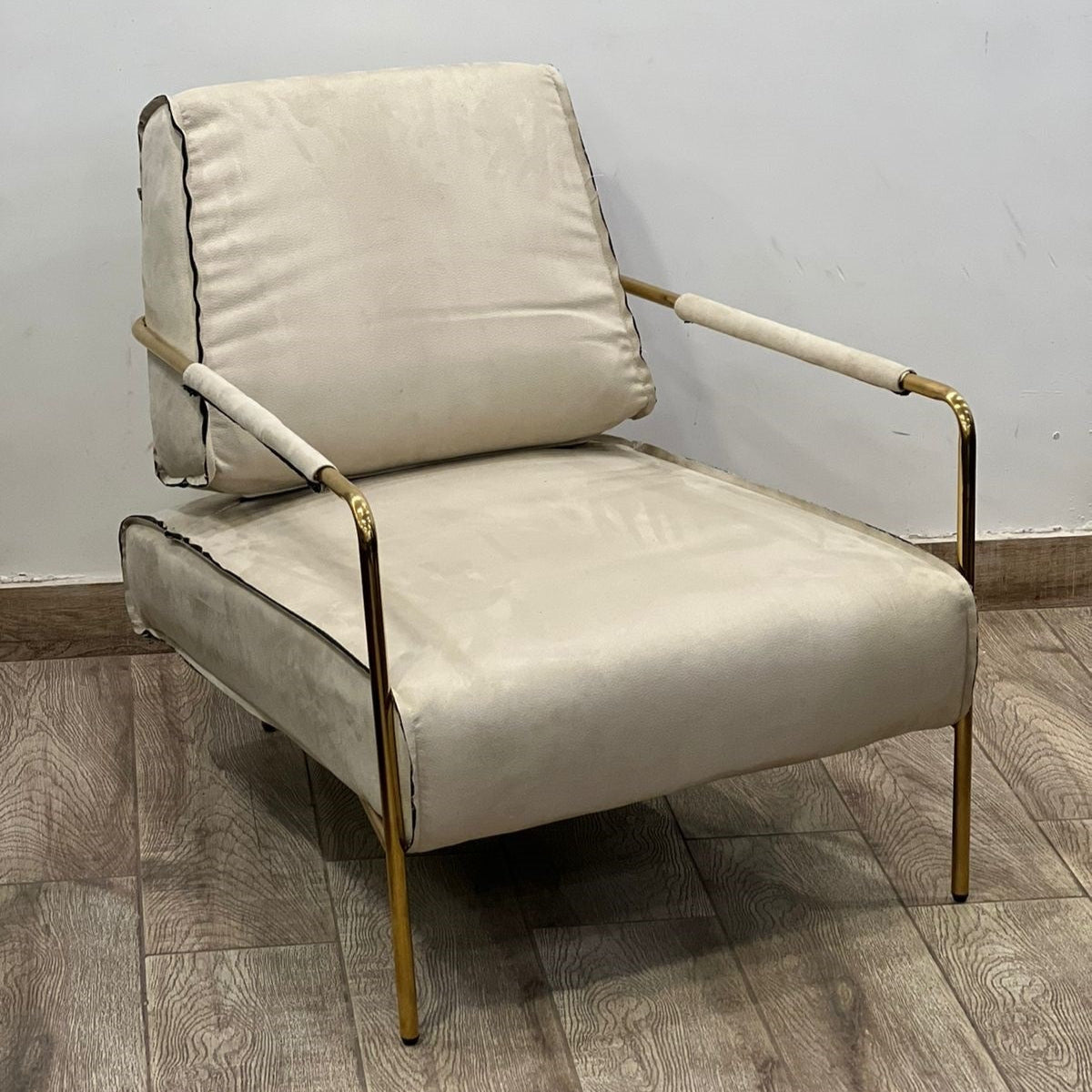 Celestia Gold Leisure Lounge Chair