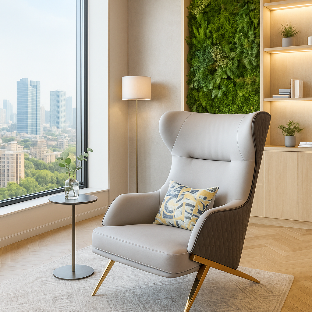 Regalia Wingback Leisure Lounge Chair