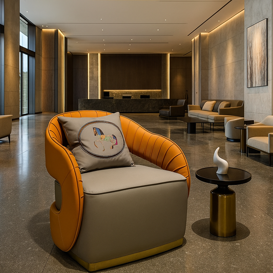 Saffron Crest Leisure Lounge Chair