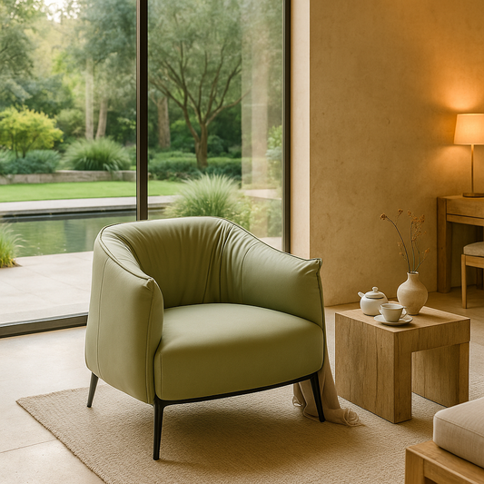 Luxora Leather Lounge Chair