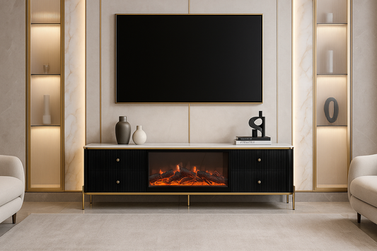 Noir Flame LED Runner