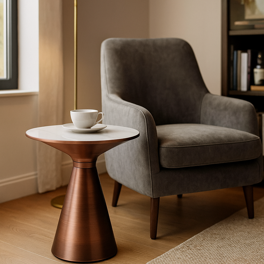 Ivory Charm Side Table