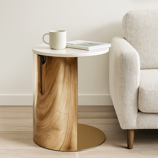 Gilded C-Side Table