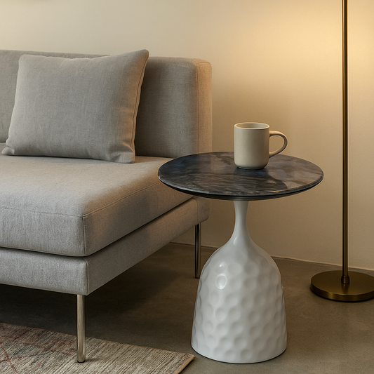 Lunar Frost Side Table