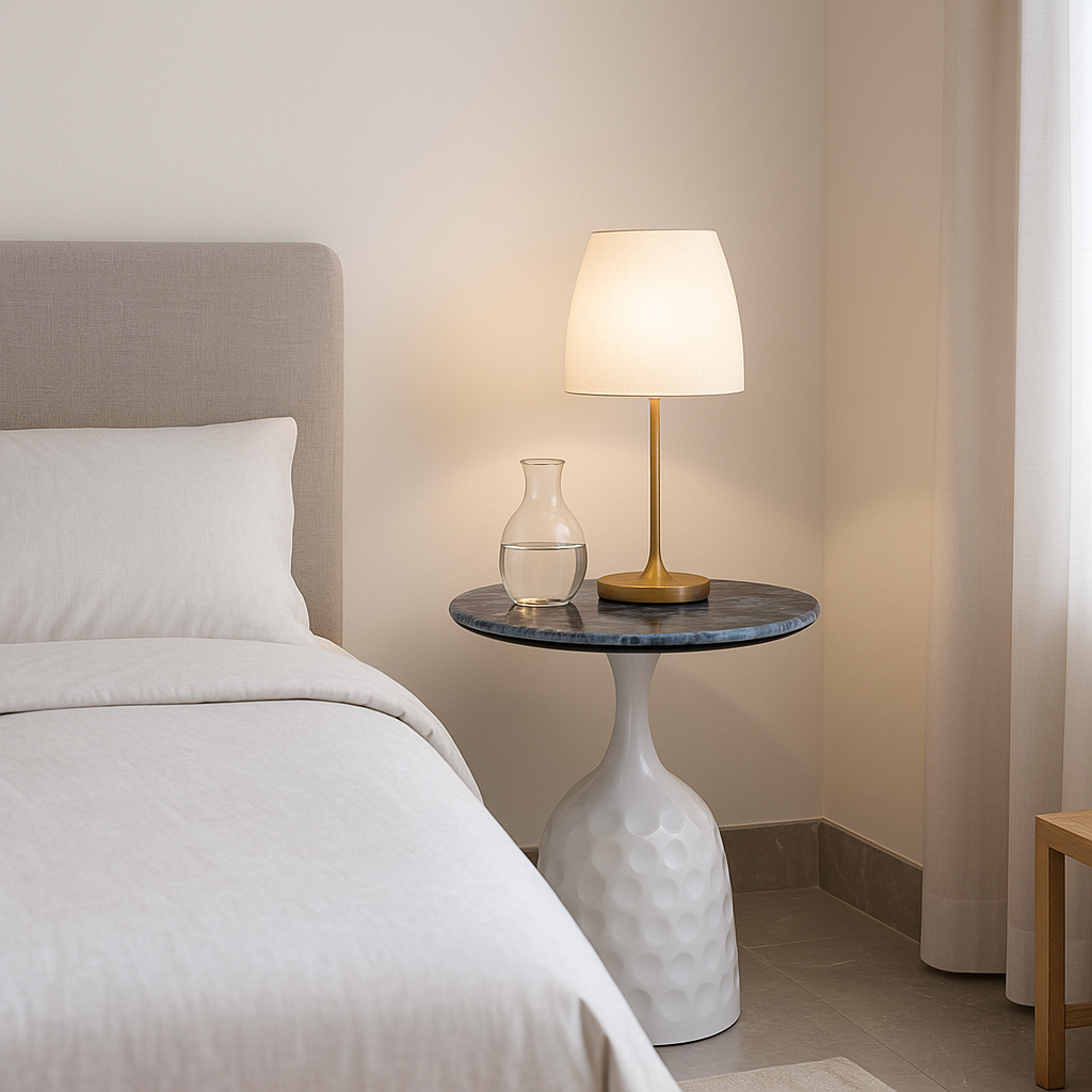 Lunar Frost Side Table