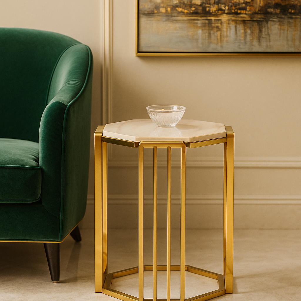 Opal Axis Side Table