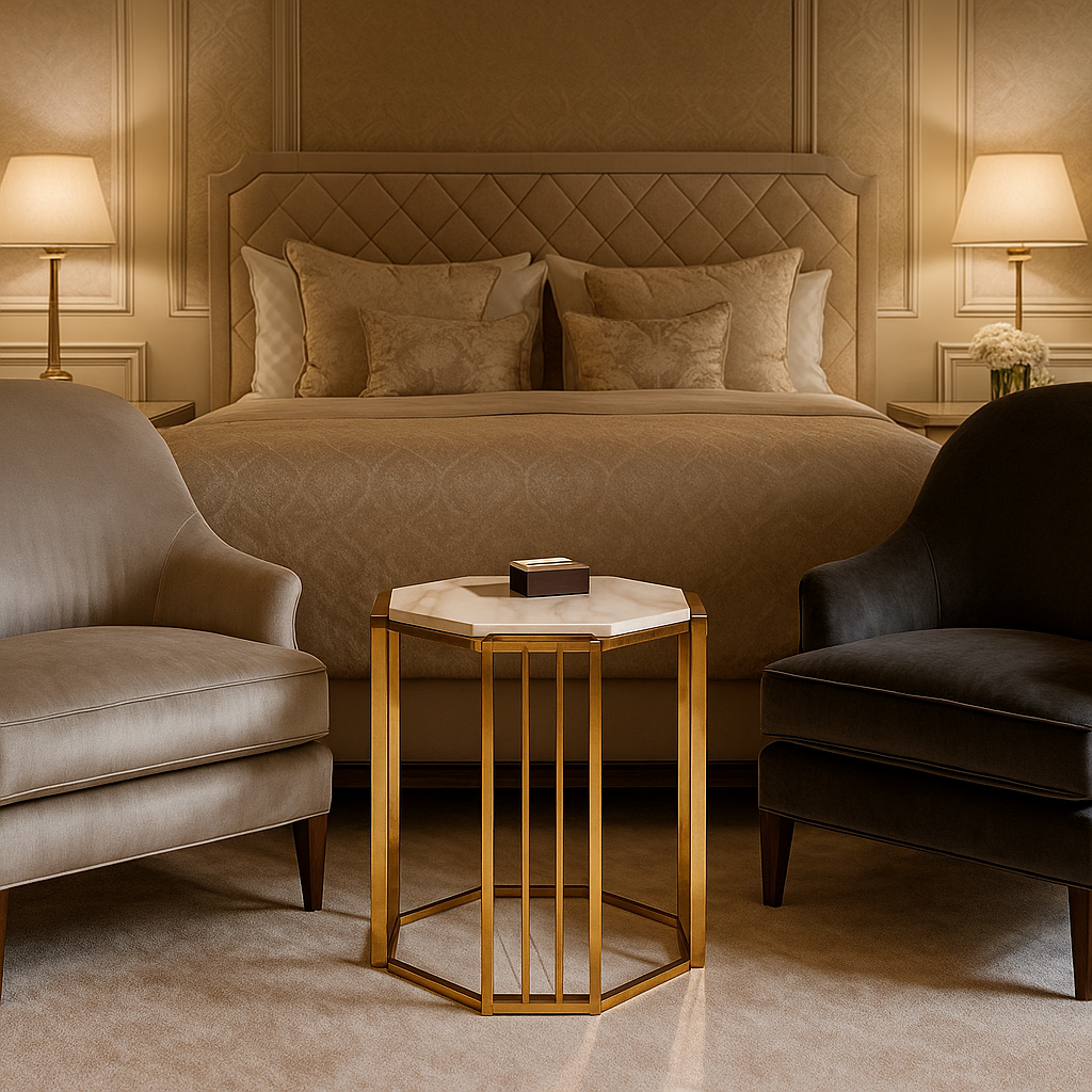 Opal Axis Side Table