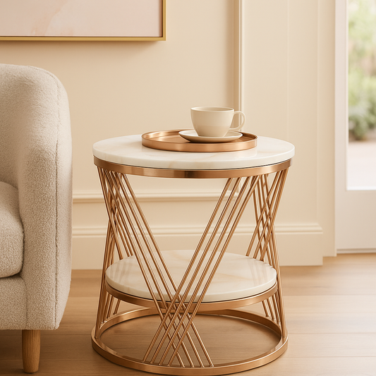 Aurum Crest Side Table