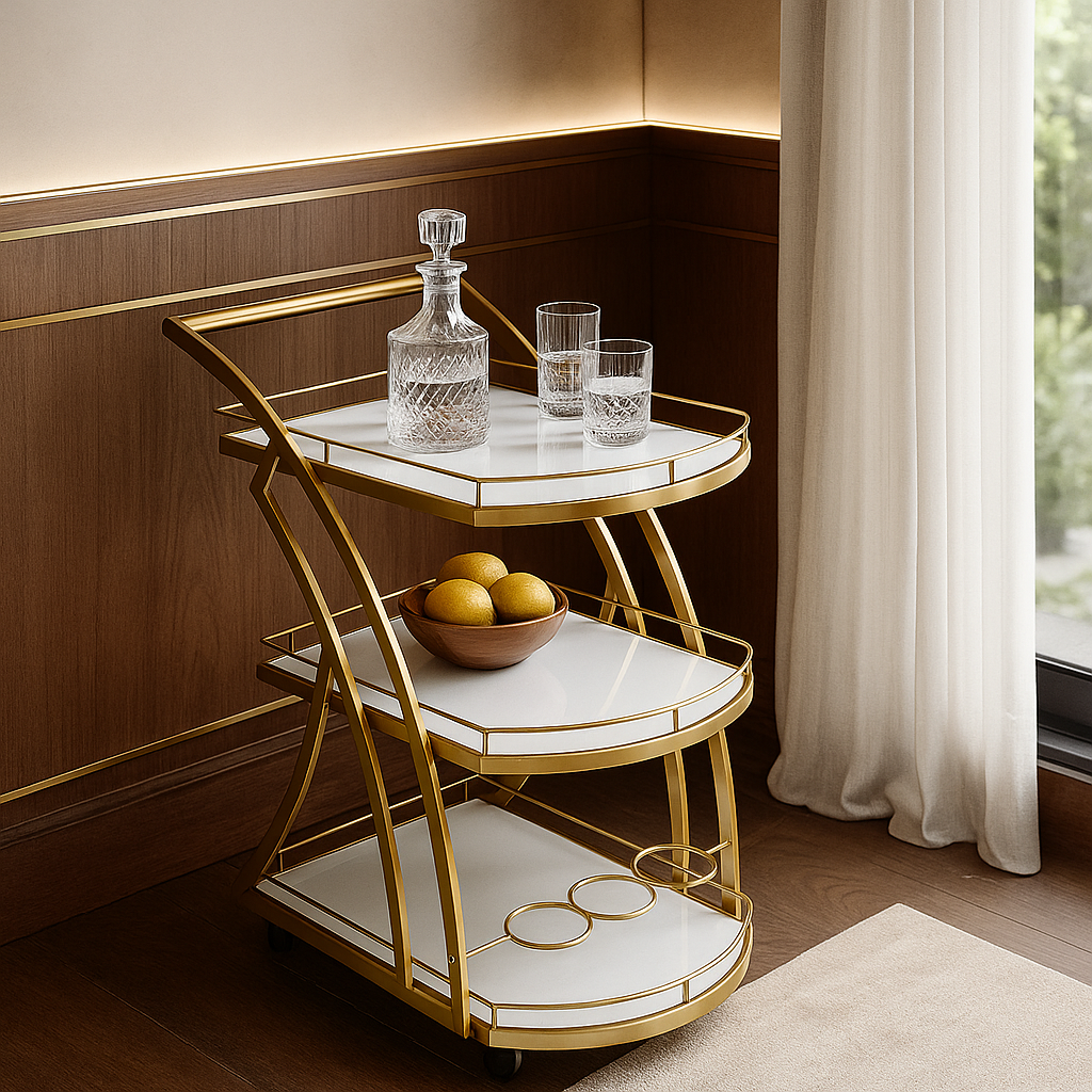 Stravos Serving Trolley