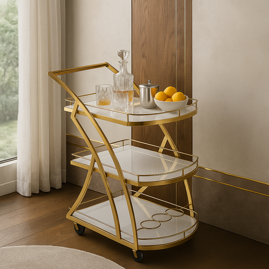 Stravos Serving Trolley