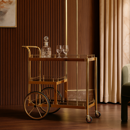 Orvante Gold Bar Trolley