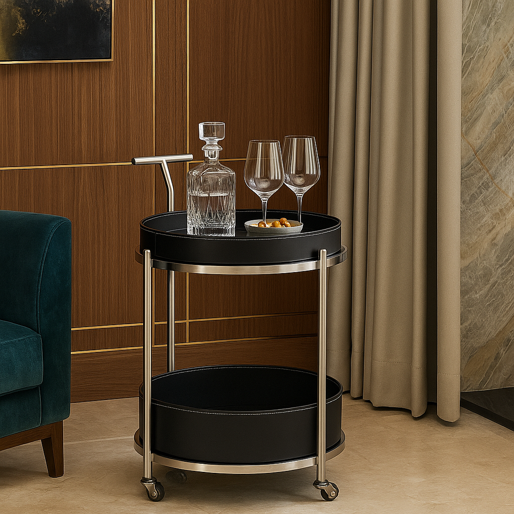 Aurelia Luxe Serving Trolley