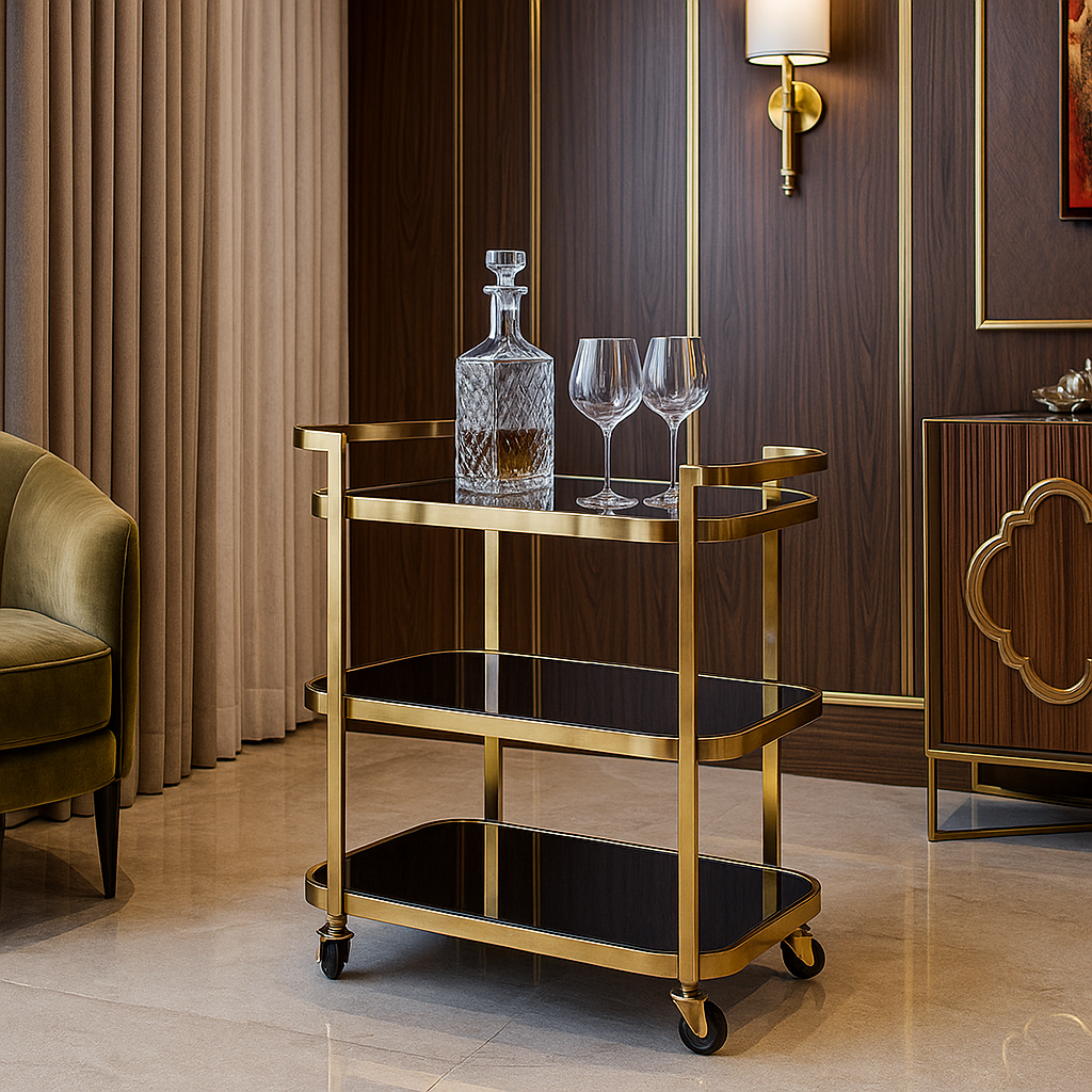 Clyvera Serving Trolley