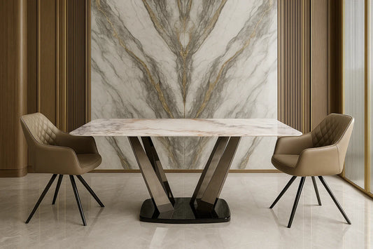 Velluto Marble Luxe Dining Table