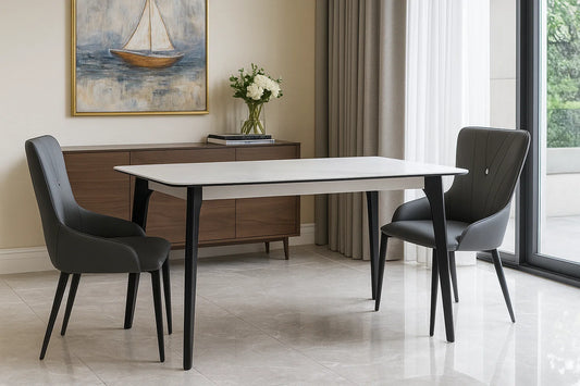 Linea Blanc Dining Table Set