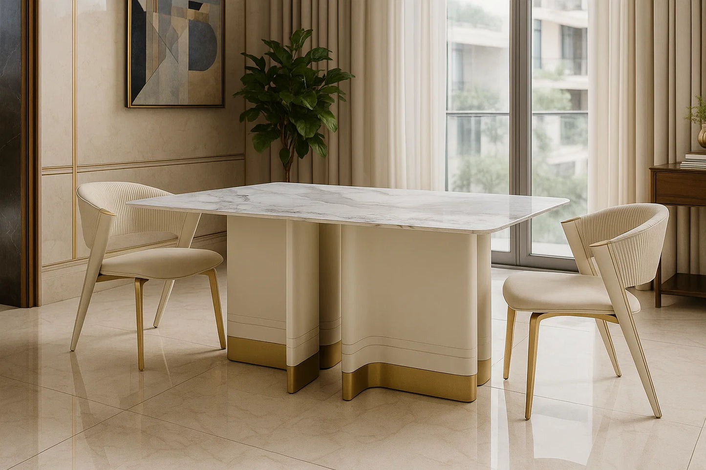 Marquina Dining Table