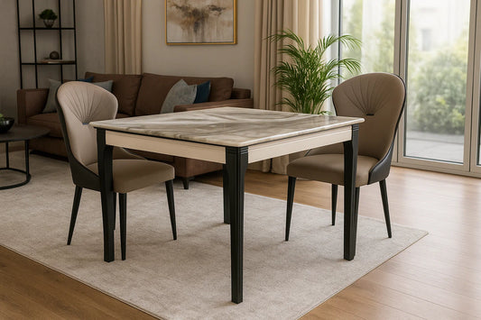 Elysian CrestStone Dining Table Set