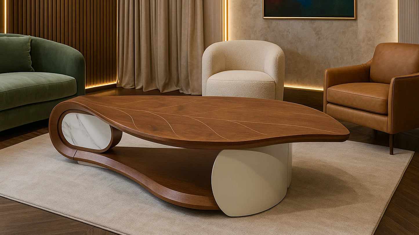 Elar Leaf Center Coffee Table