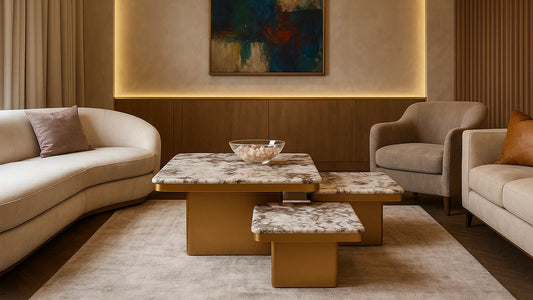 Quadrille Trine Center Coffee Table