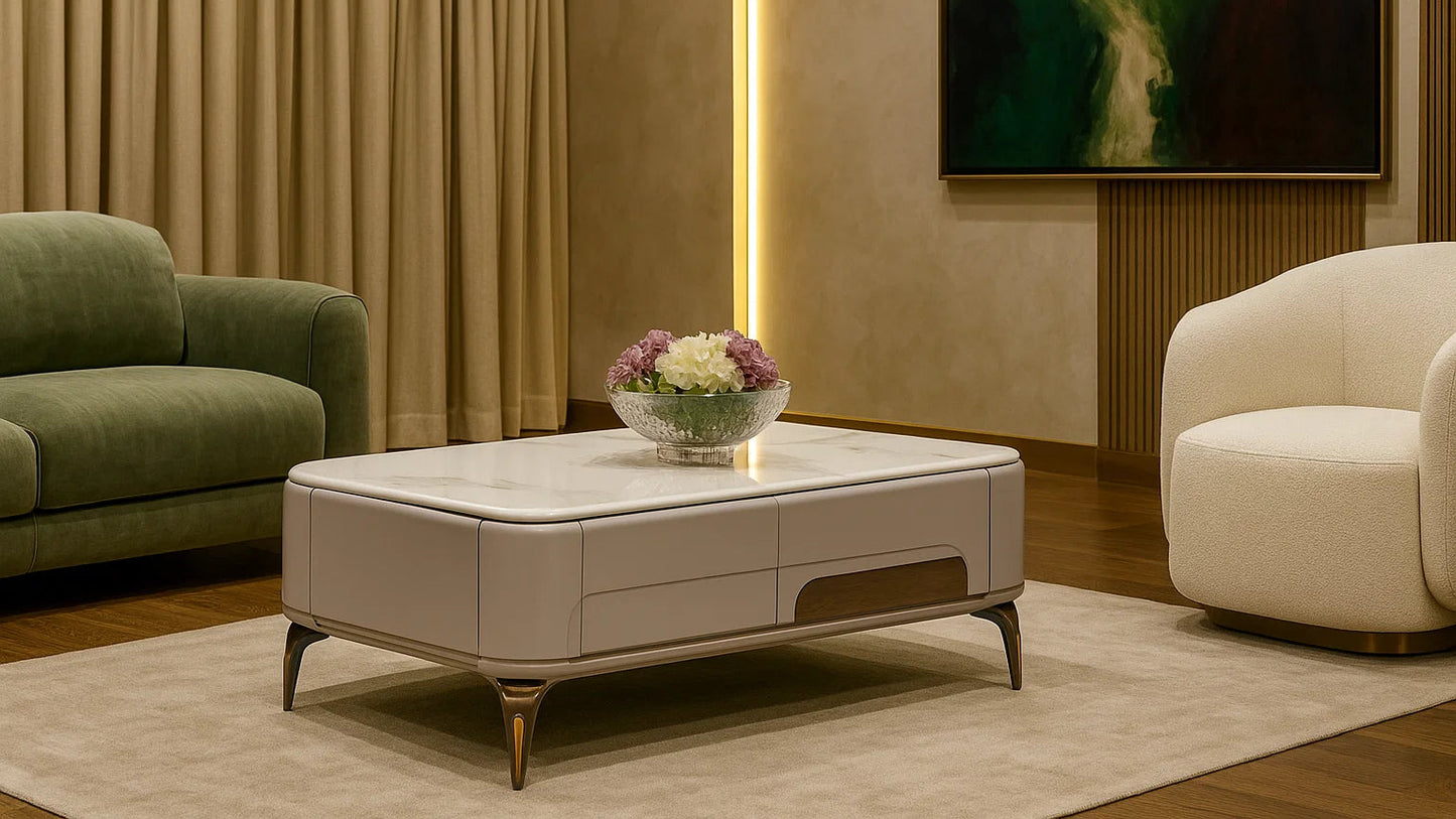 Caelum Rectangular Center Coffee Table