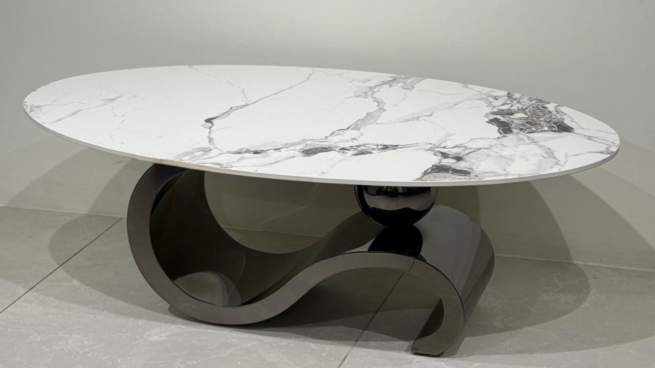 Meridian Marble Center Coffee Table