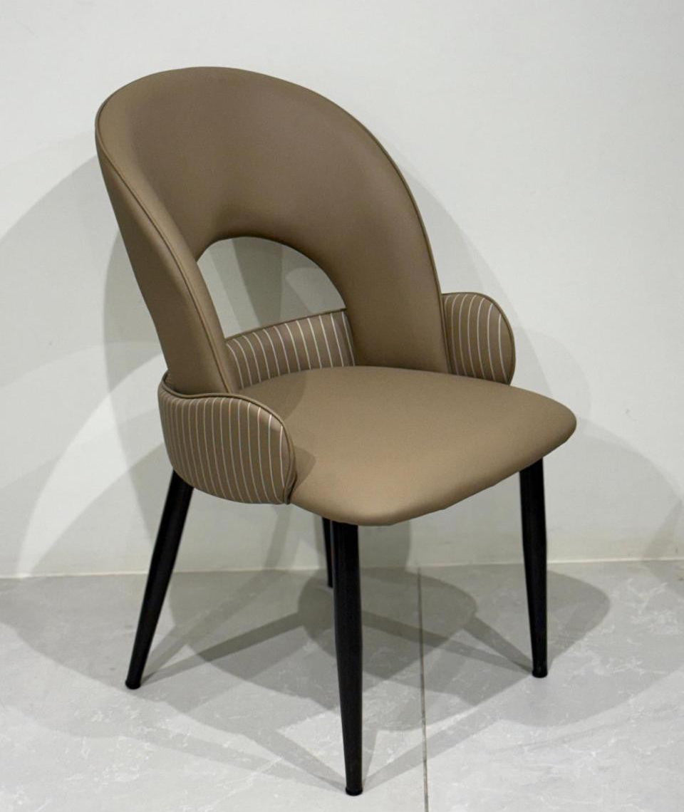 Elan Stripe Designer Dining Chair