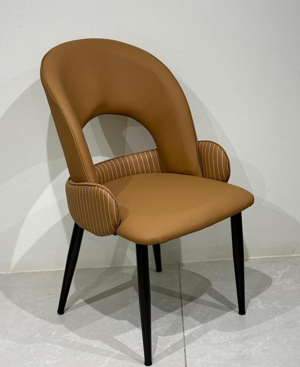 Elan Stripe Designer Dining Chair