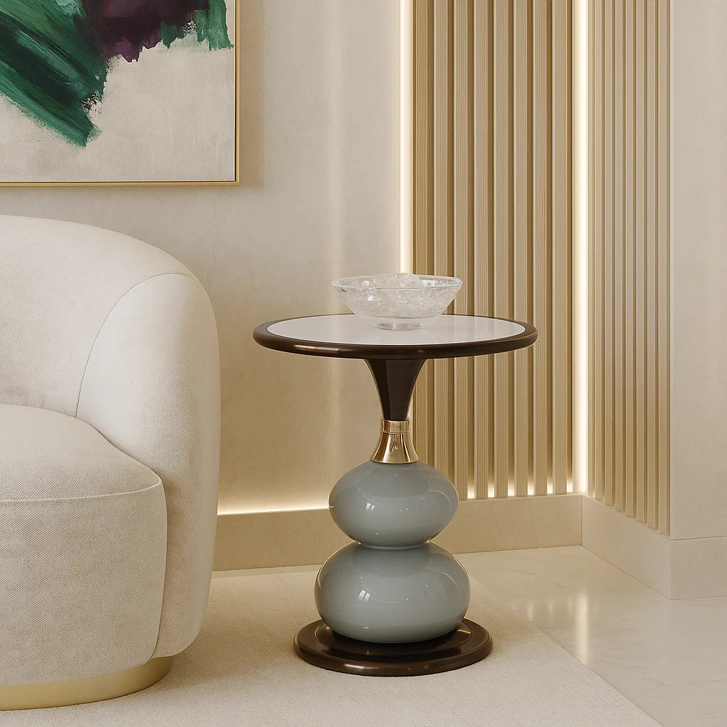 Aeroform Marble Side Table