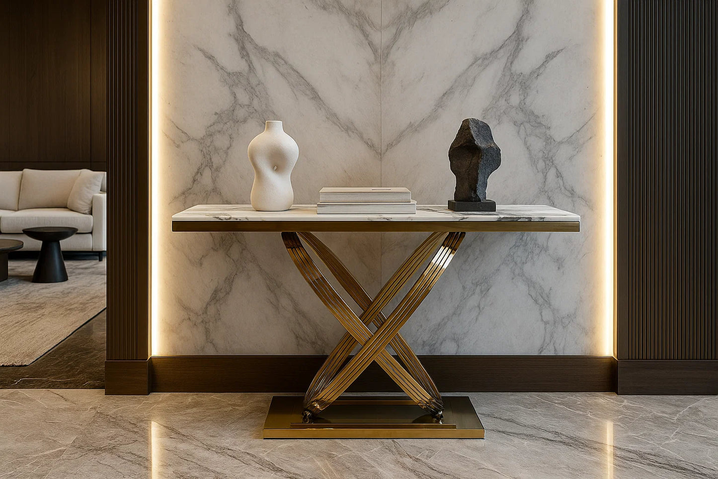 Virtuoso Rose Console