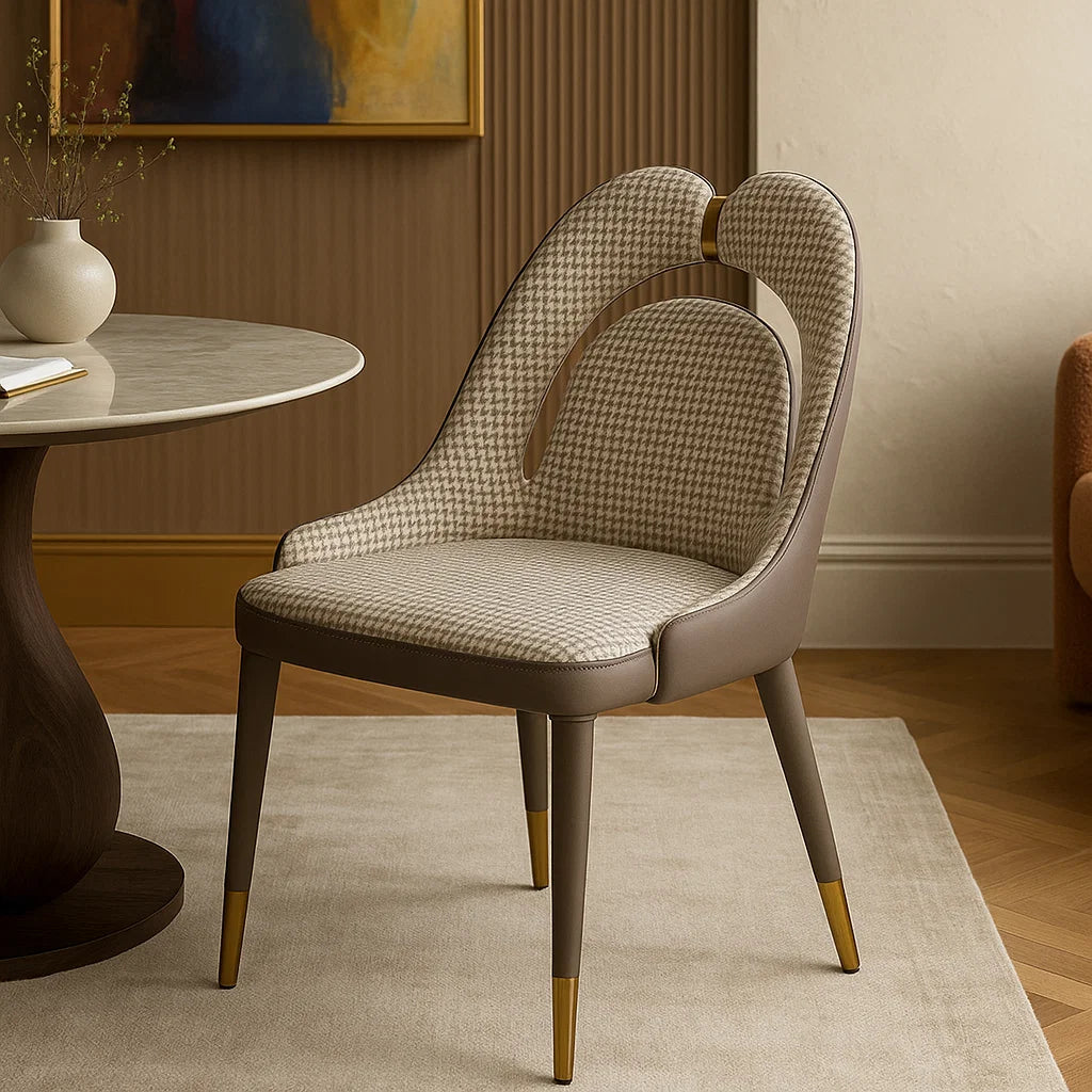 Helix Pattern Dining Chair