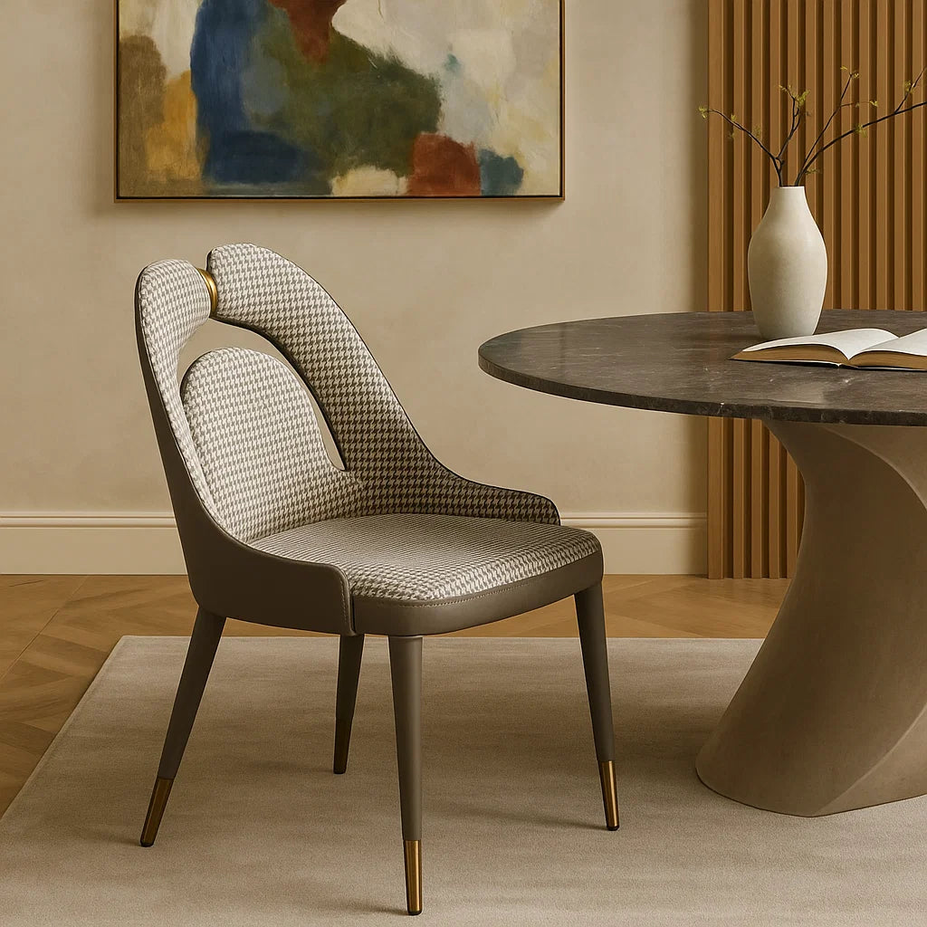 Helix Pattern Dining Chair