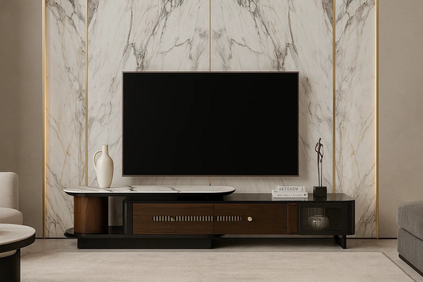 Spectra Line Marble LCD Stand