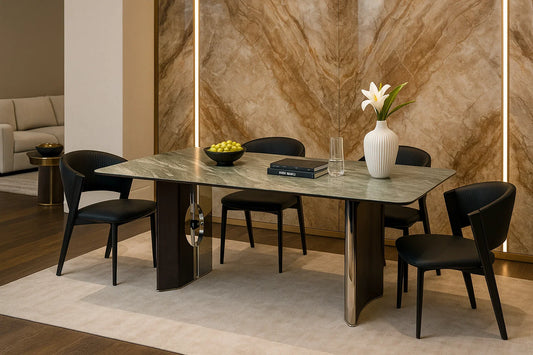 Slate Icon Contemporary Dining Table